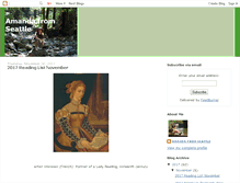 Tablet Screenshot of amandafromseattle.com